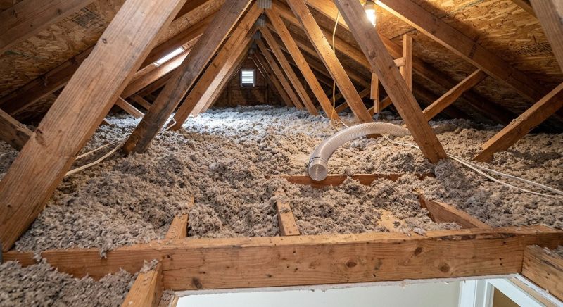 Blown Insulation Installation in Georgetown, TX