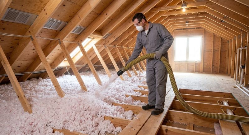 Fiberglass Insulation Blowing in Longmont, CO