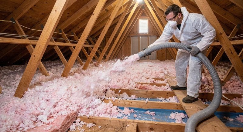 Fiberglass Insulation Blowing in Longmont, CO